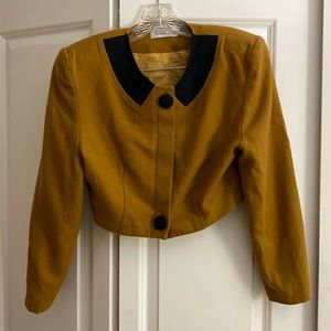 Vintage Italian cropped blazer